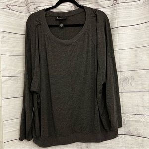 Lane Bryant dolman Sleeve knit Top